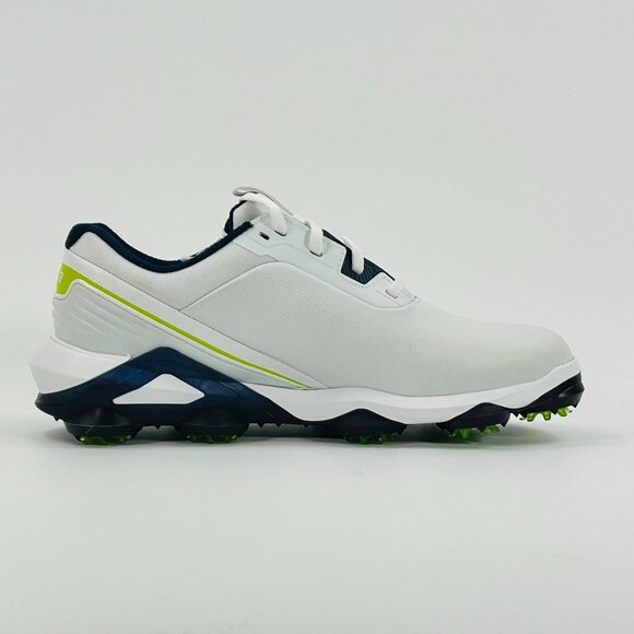 FootJoy Tour Alpha Golf 'White Navy Green' 55536 size 8 - Picture 3 of 8